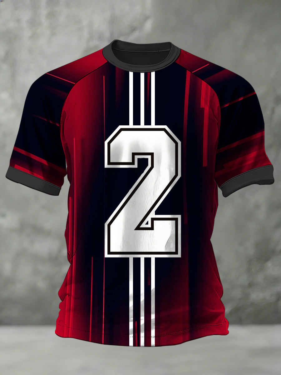 Férfi liverpool-témájú nyomtatott póló