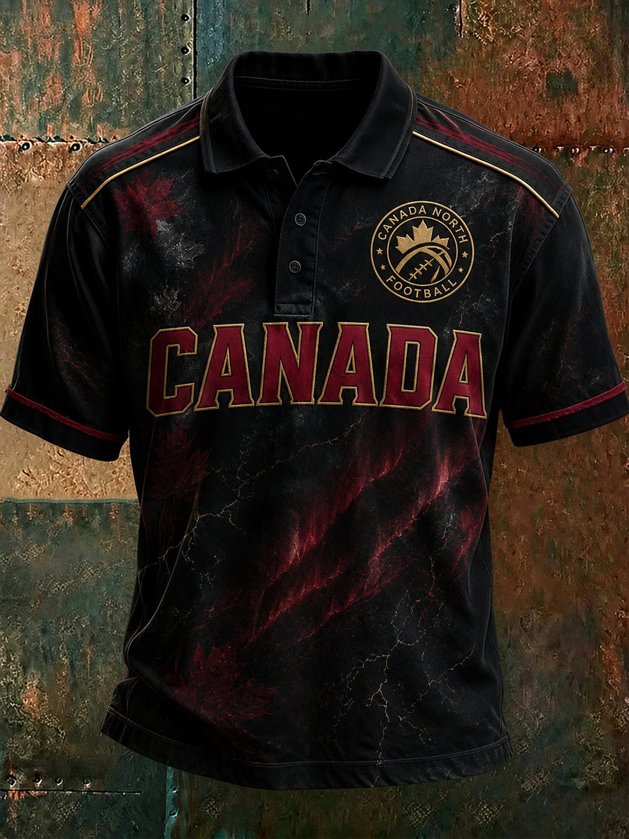 Men's Canada Football Short Sleeve T-Shirt