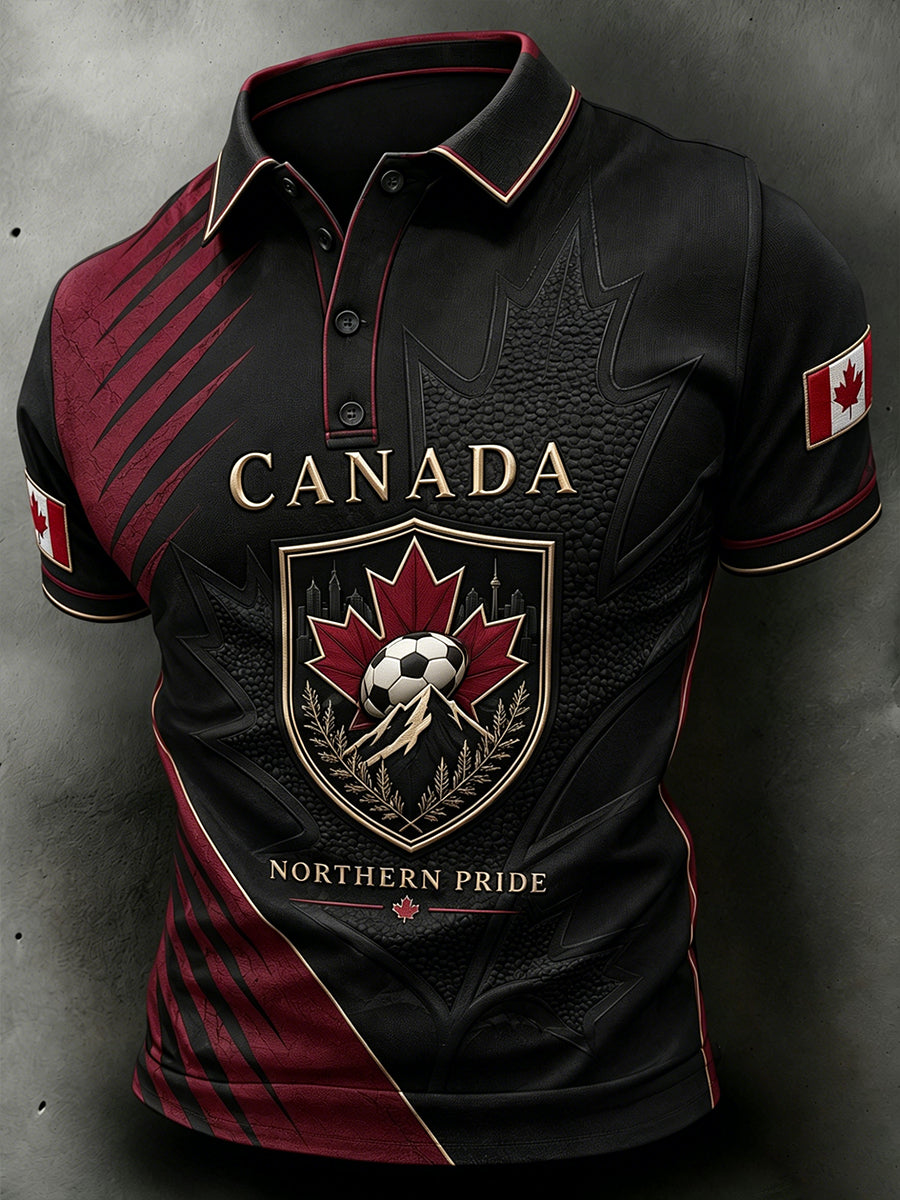 Men's Canada Football Short Sleeve T-Shirt