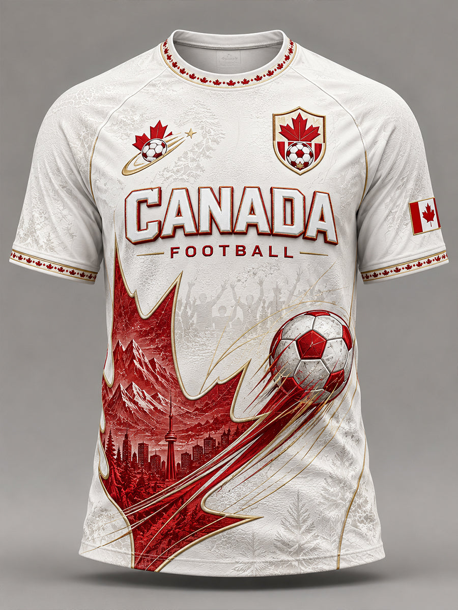 Men's Canada Football Short Sleeve T-Shirt
