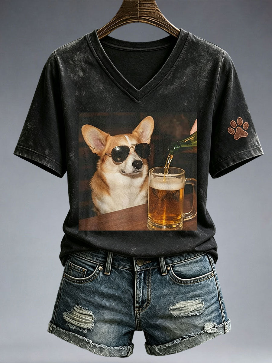 Women's Lovely Corgi T-Shirt
