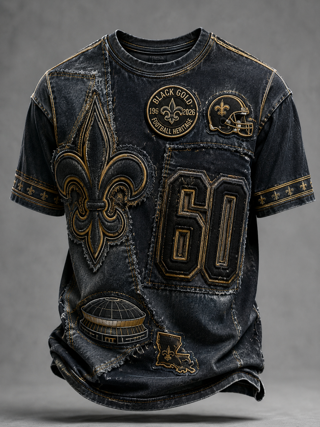 Men's New Orleans Saints Short Sleeves T-Shirt