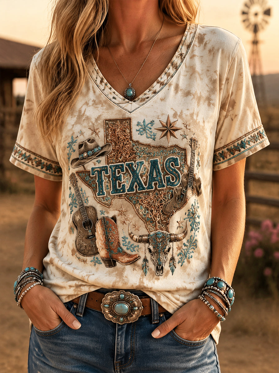Women's Retro Texas Country Music Classic T-Shirt