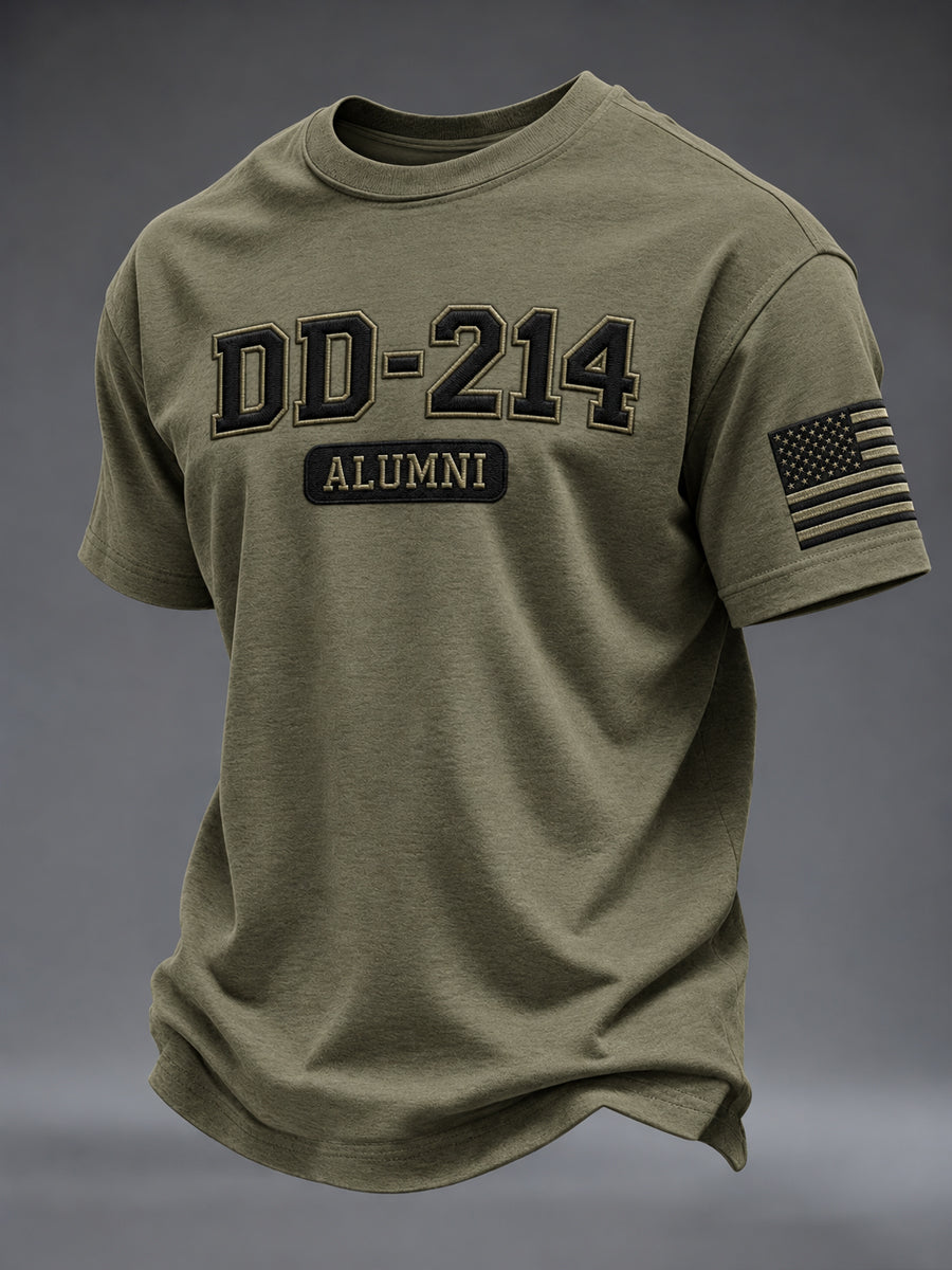 Men's Veteran Pride DD-214 Printed T-shirt