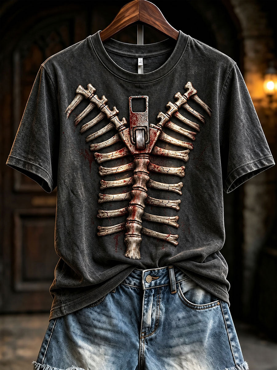 Women's Halloween Skeleton T-Shirts