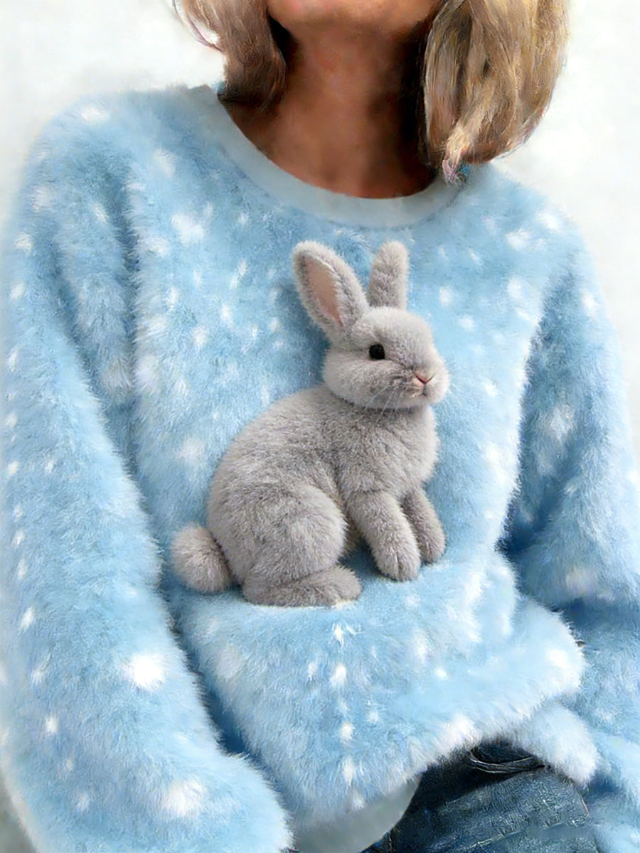 Női retro állat művészet nyomtatás kényelmes flannel tetején