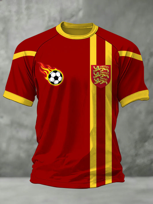 Férfi liverpool-témájú nyomtatott póló