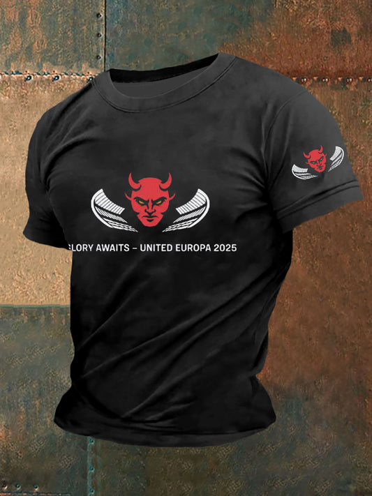 Férfi manchester united rövid ujjú póló