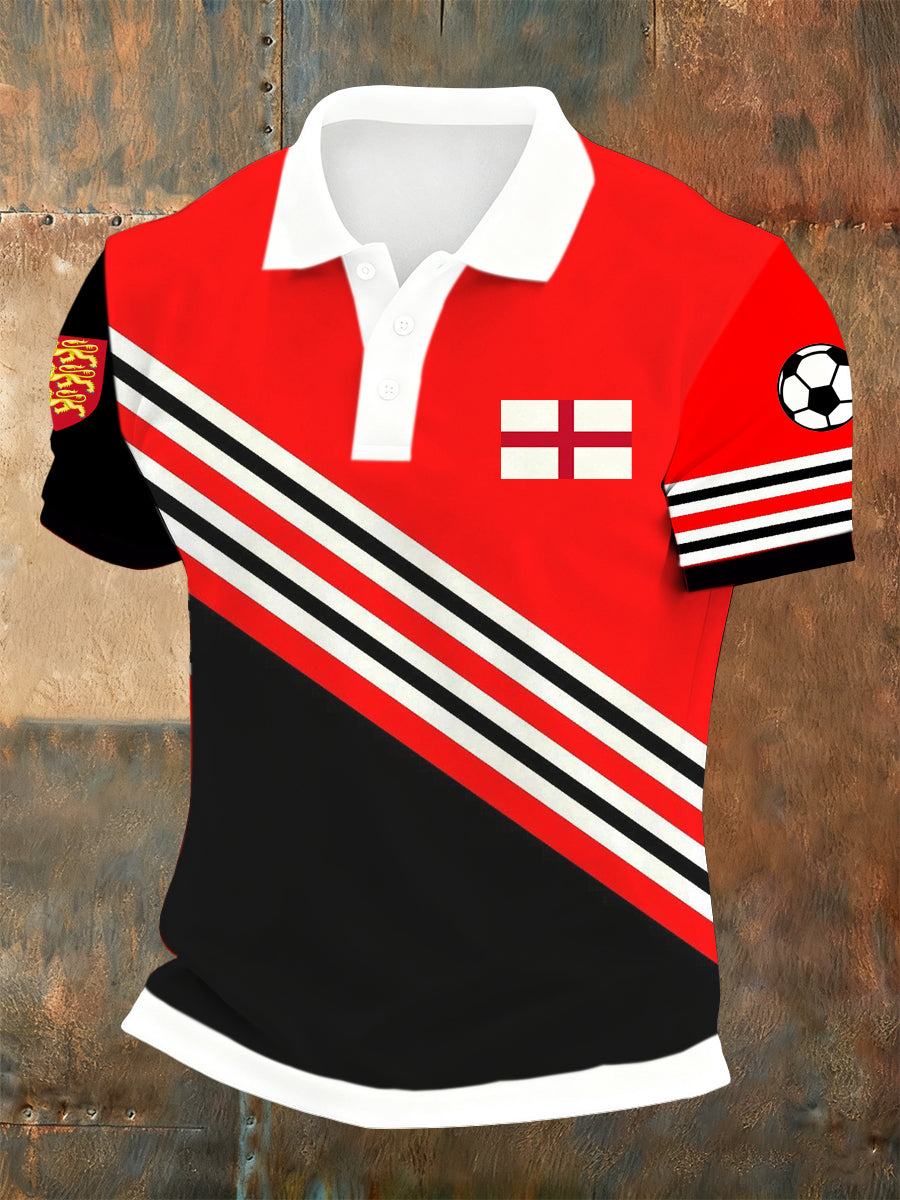 Férfi liverpool-témájú nyomtatott pólóing