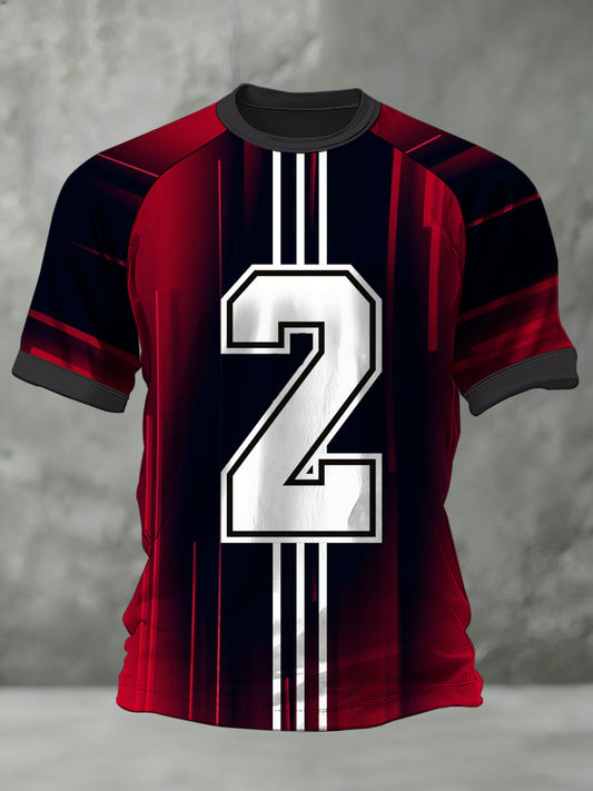 Férfi liverpool-témájú nyomtatott póló