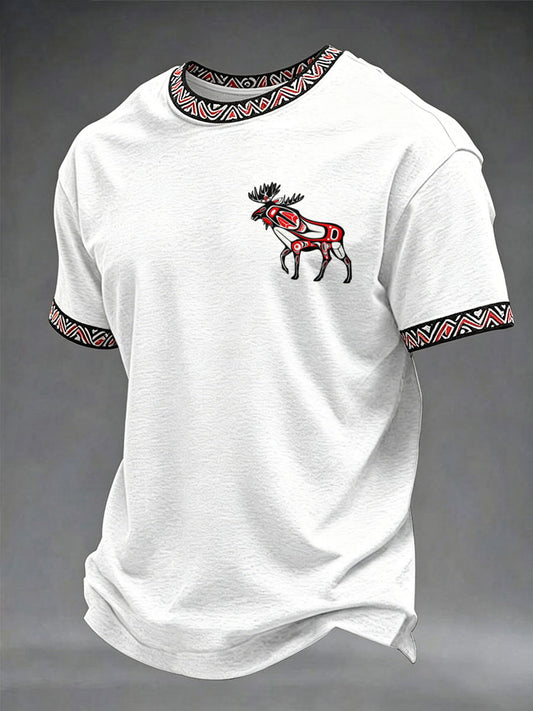 Men's Indigenous Totem Casual T-shirt