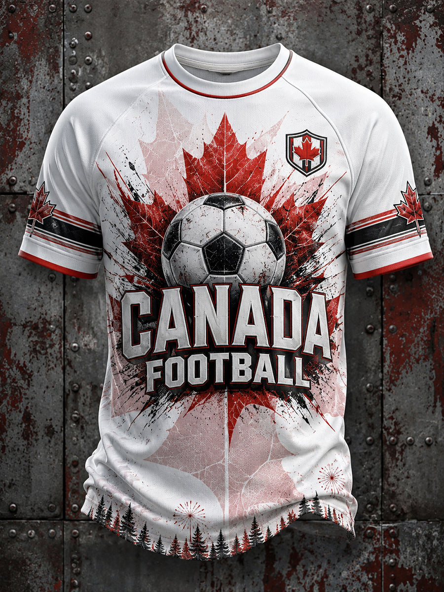 Men's Canada Football Short Sleeve T-Shirt