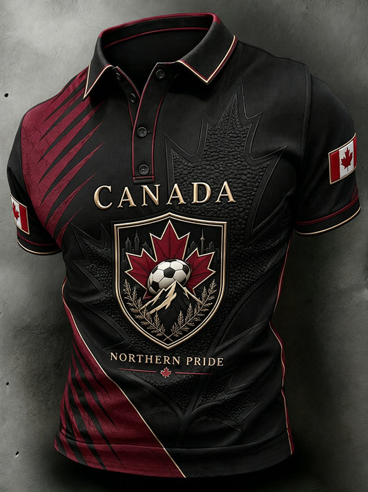 Men's Canada Football Short Sleeve T-Shirt