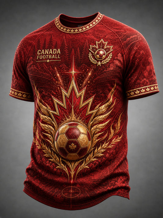 Men's Canada Football Short Sleeve T-Shirt
