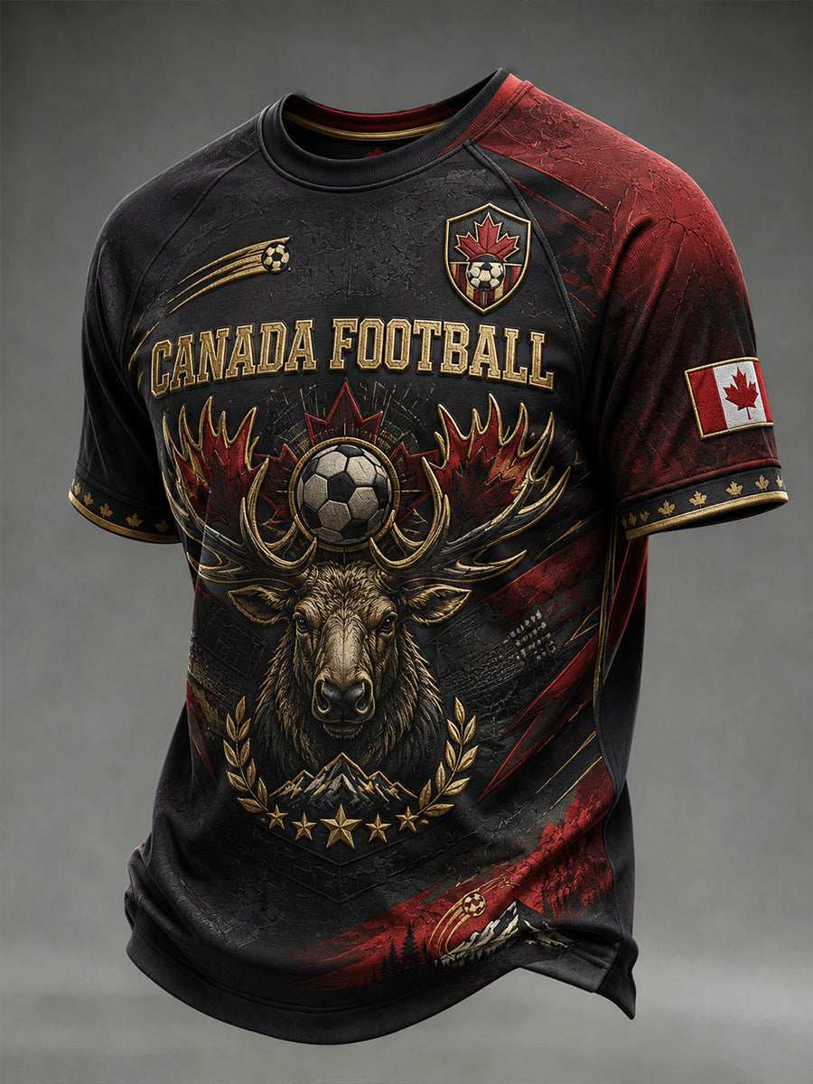 Men's Canada Football Short Sleeve T-Shirt