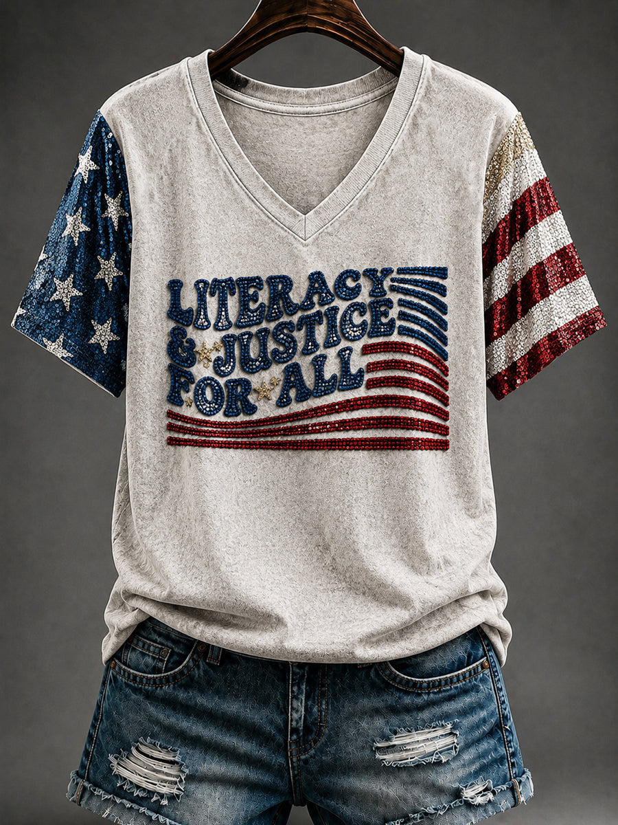Retro Homecoming Teacher's Art V-Neck T-Shirt