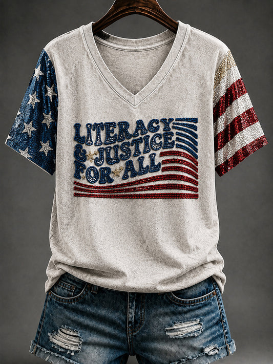 Retro Homecoming Teacher's Art V-Neck T-Shirt