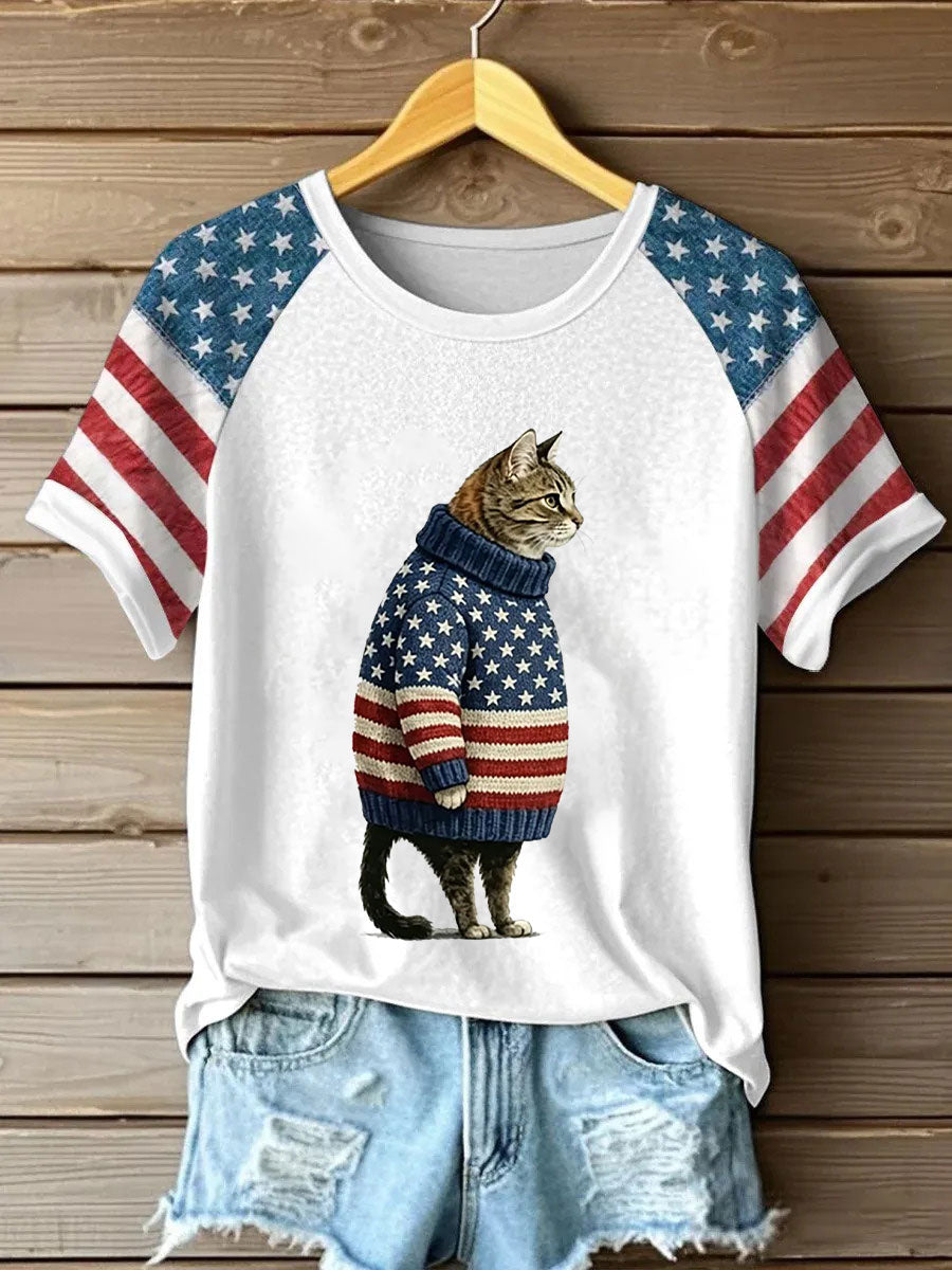 Women’s Cat Art Printed Casual Unisex Cap