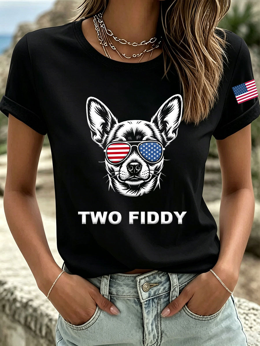 Women's Iron On Short Sleeve T-Shirt