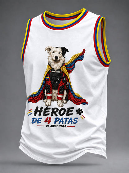 Men's Venezuela Hero Dog Tsunami Patriotic Dog Lover vests