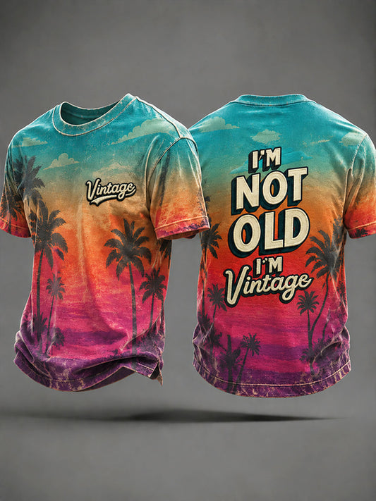 Men's 'I'm Not Old,I'm Vintage' Casual T-shirt
