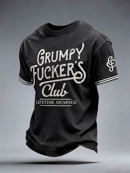 Men's Grumpy Fucker's Club T-shirt
