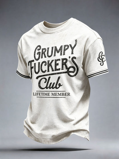 Men's Grumpy Fucker's Club T-shirt