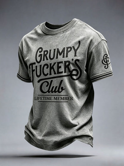 Men's Grumpy Fucker's Club T-shirt