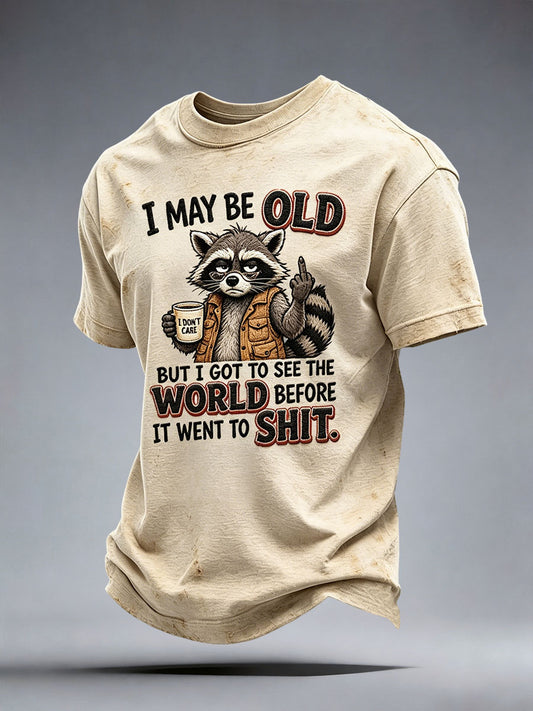 Men's I May Be Old T-shirt