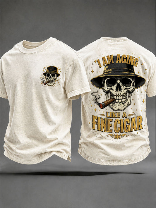 Men's 'I'm Aging Like A Fine Cigar'  T-Shirts