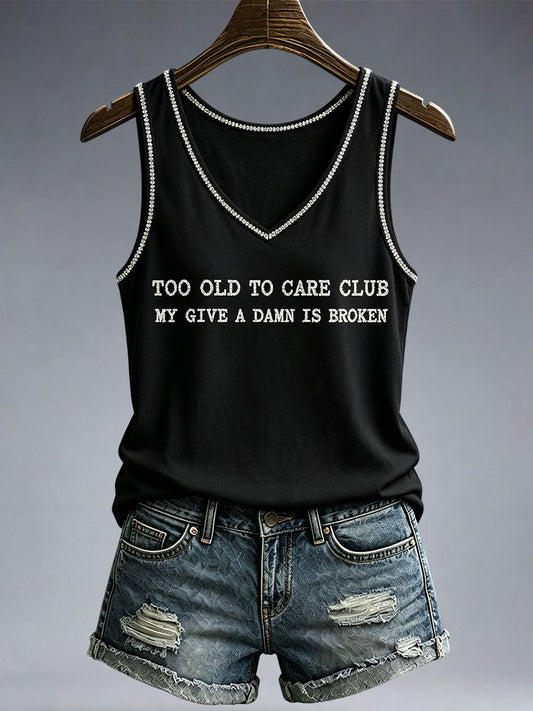 Women's My Give A Damn Is Broken Tank Top