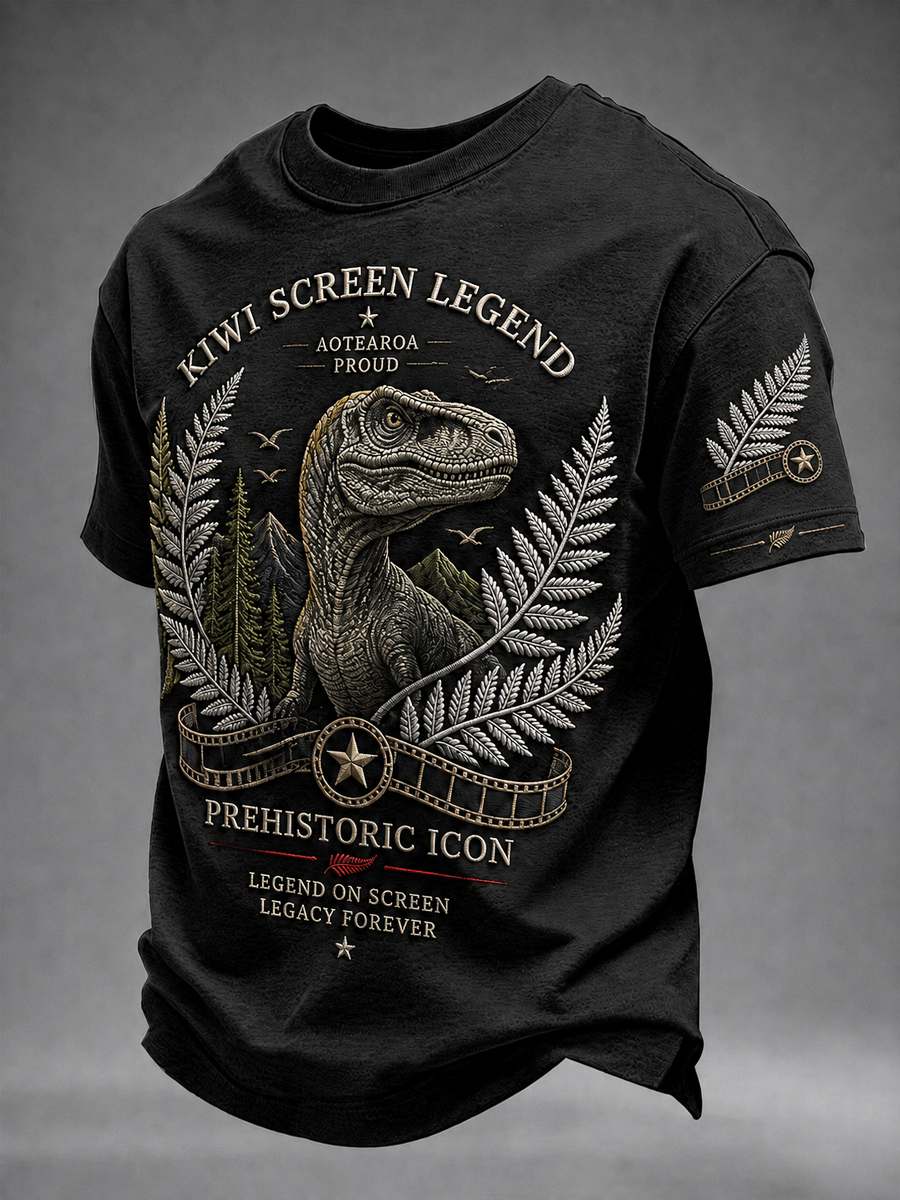 Men's Rip NZ Jurassic Legend Printed short sleeves t-shirt