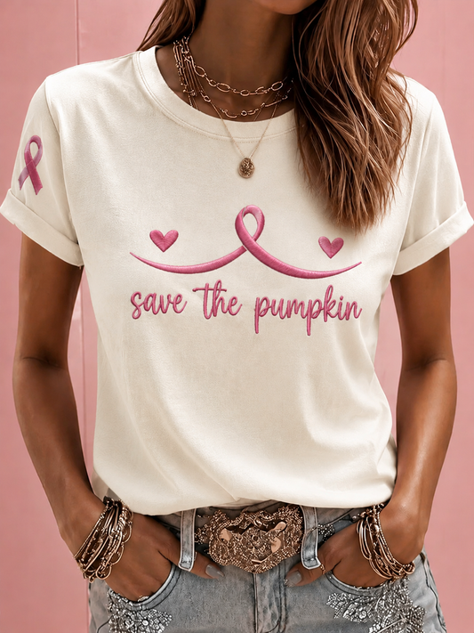 Women's Breast Cancer Short-sleeved T-shirt