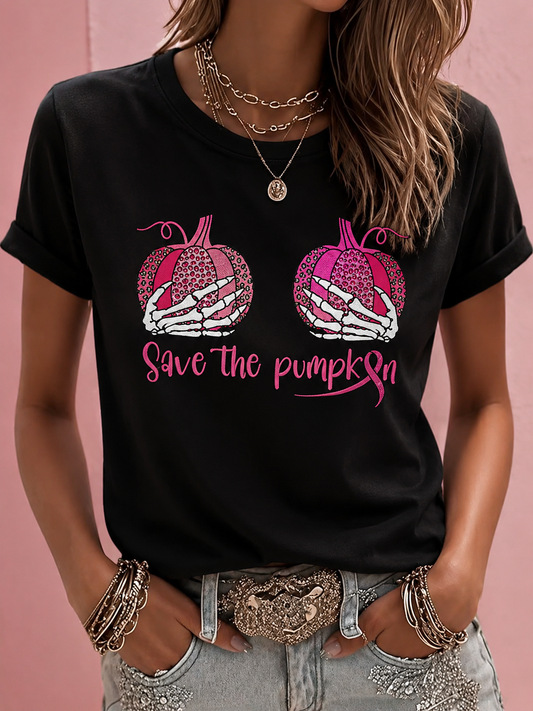 Women's Breast Cancer Short-sleeved T-shirt