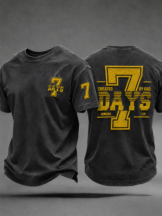 Men's 7 Days Short Sleeves T-shirt