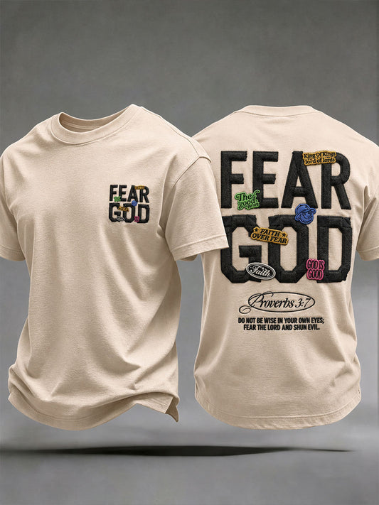 Men's Fear God Short Sleeves T-shirt