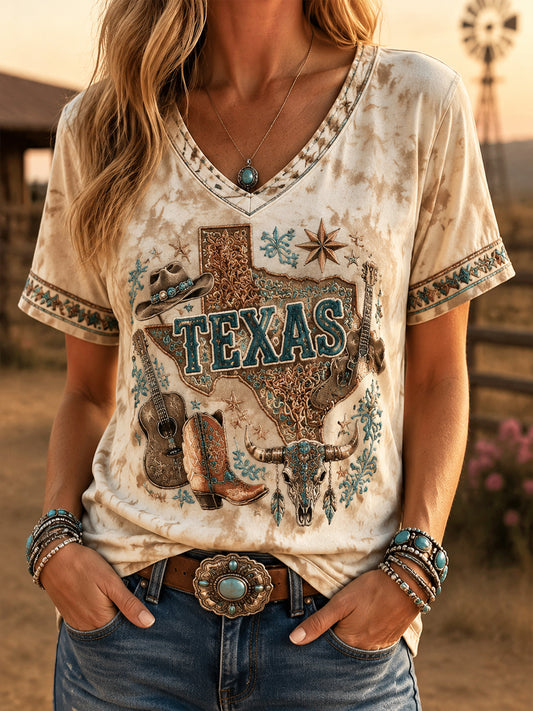 Women's Retro Texas Country Music Classic T-Shirt