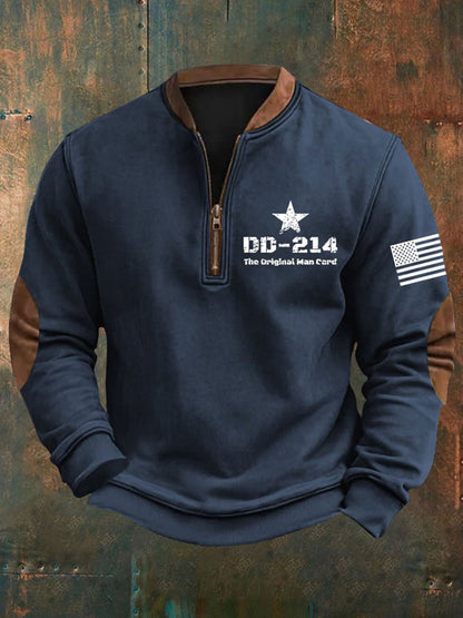 Men's DD-214  Print Sweatshirt