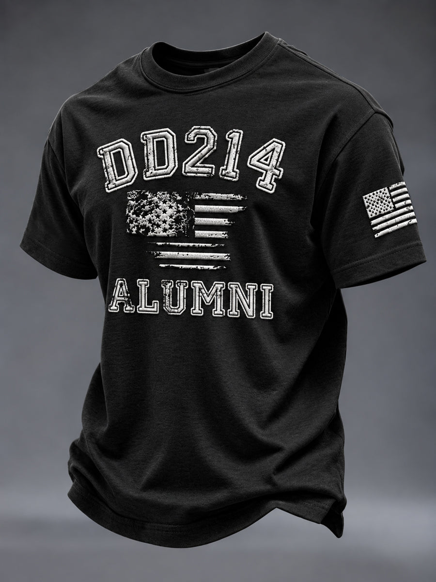 Men's Veteran Pride DD-214 Printed T-shirt