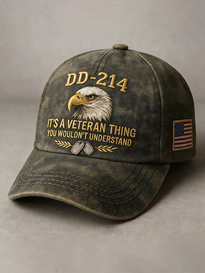 Unisex It's a veteran thing DD-214 Veteran Hat