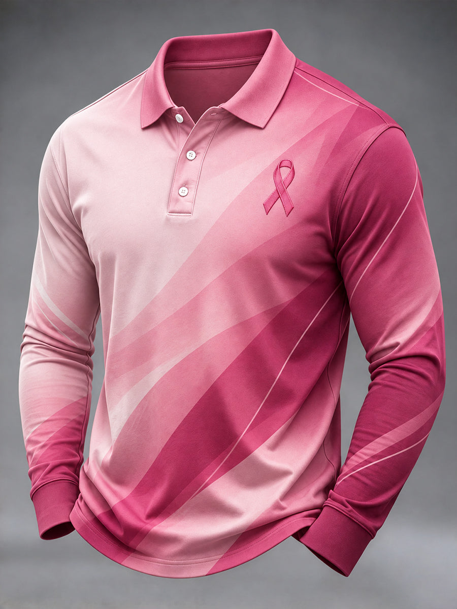 Men's Real Men Wear Pink Breast Cancer Awareness Shirt