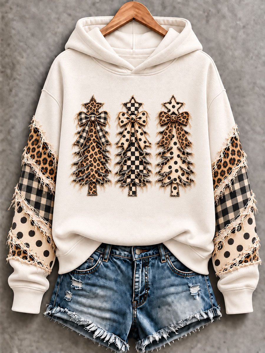 Women's Christmas tree Regular Hoodie